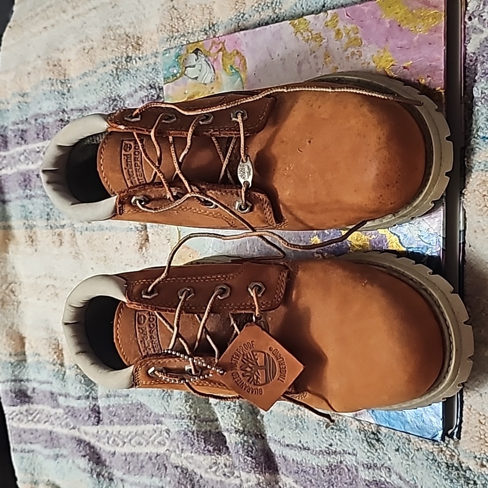 Timberland genuine leather water proof boots NWOT , bought never worn